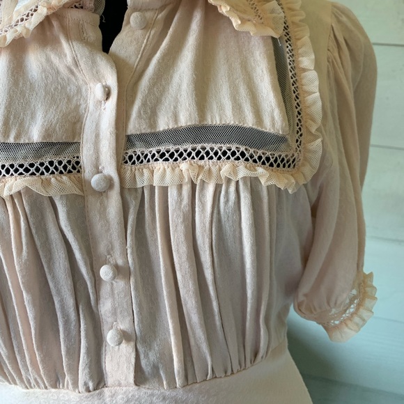 Free People Ruffle Dress - Picture 4 of 5